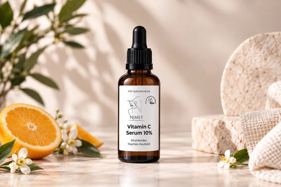 NIMET Vitamin C Serum 10 %, Flasche mit Pipette